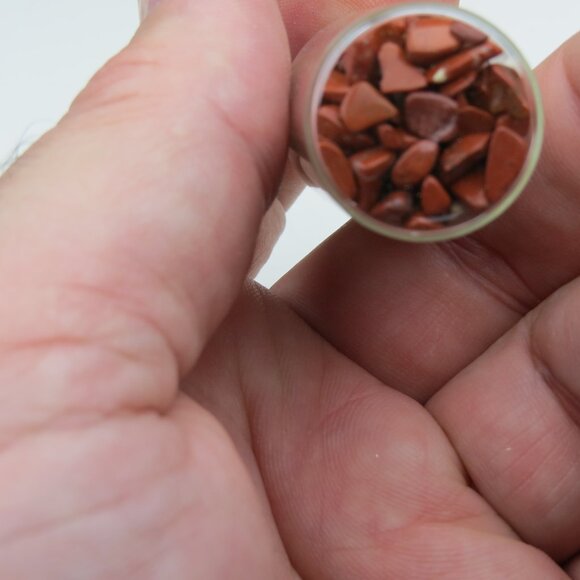 Agate Gemstones Glass Bottles, Chakra Healing - Picture 4 of 4